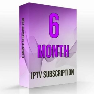 VIP IPTV 6-Month Subscription